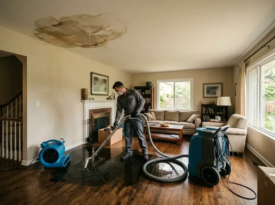 attic-pipe-burst-ceiling-drip-008 — frequently asked questions, Water Damage Restoration & Carpet Care in Virginia Beach, VA